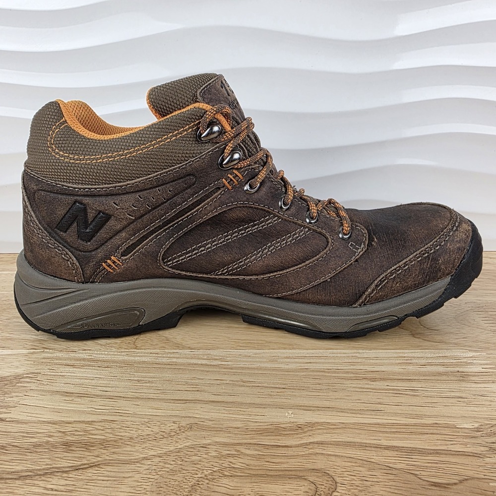 New Balance 1569 Hiking Boots Mens Size 12 Brown Leather Gore Tex Trail MW1569BO - Picture 3 of 13